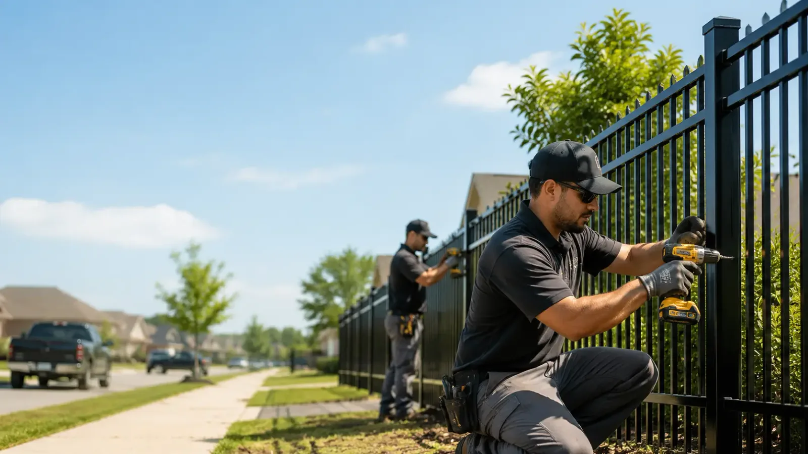 Metal Fence Installation in Allentown, NJ